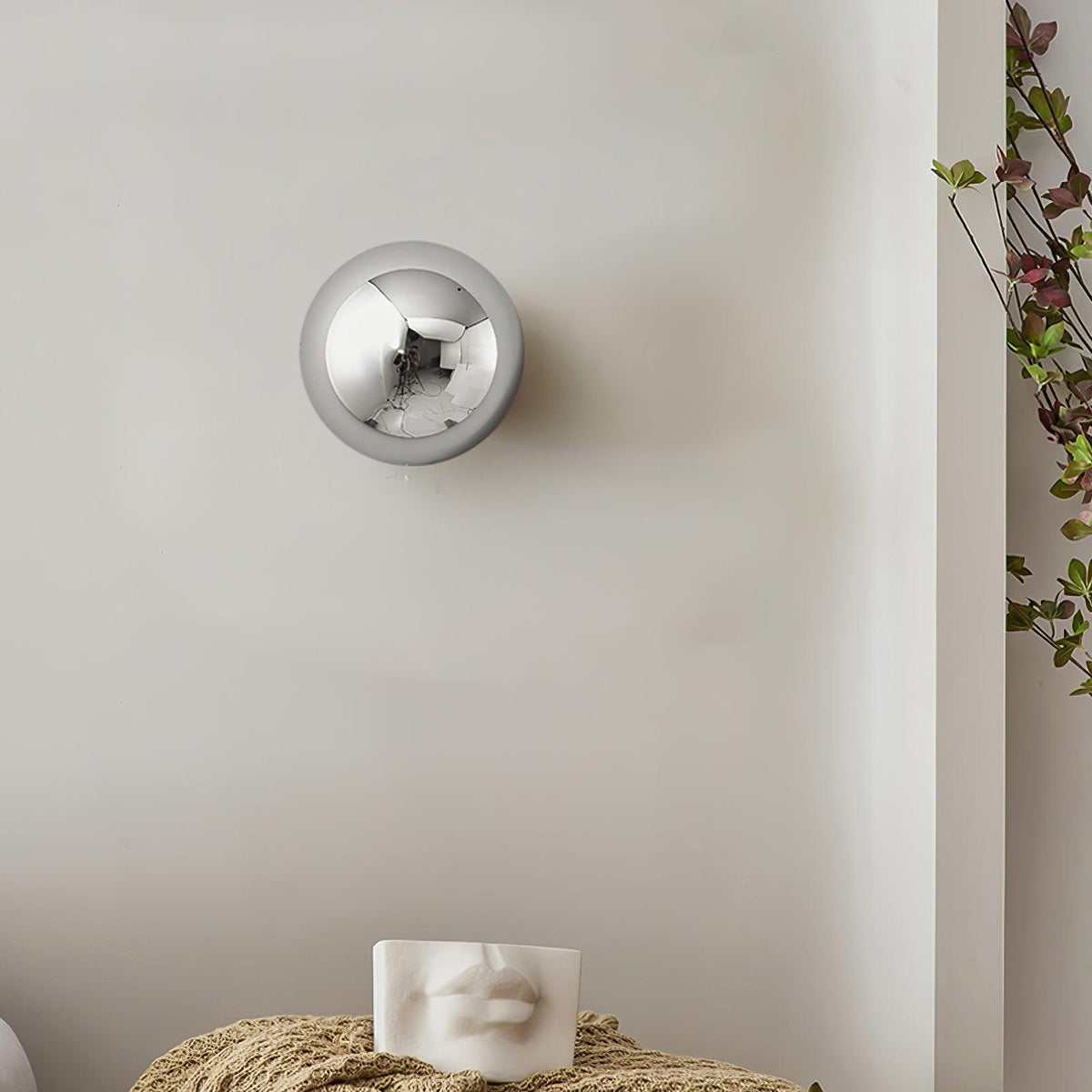 Virixy Moderne minimalistische wandlamp met bolvormige kap