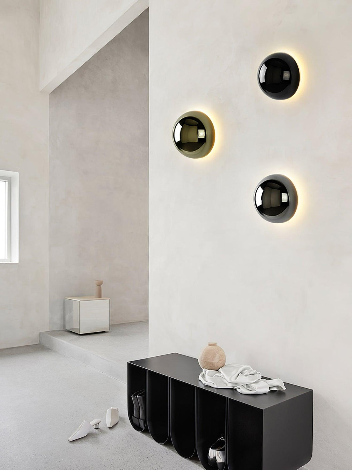 Virixy Moderne minimalistische wandlamp met bolvormige kap