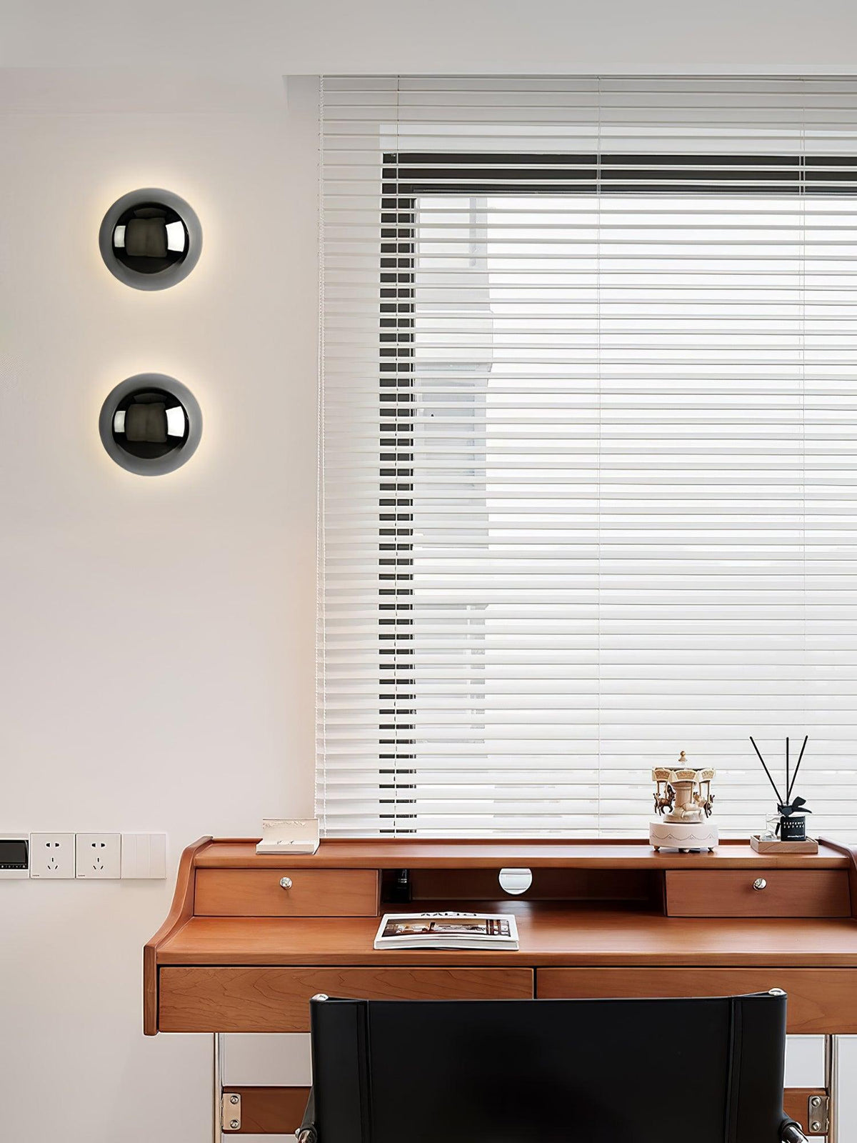 Virixy Moderne minimalistische wandlamp met bolvormige kap