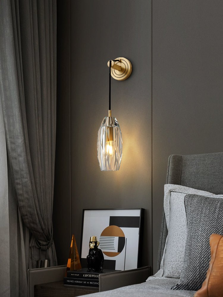 Zodorila Moderne wandlamp uit de Minimalistische Kristalserie