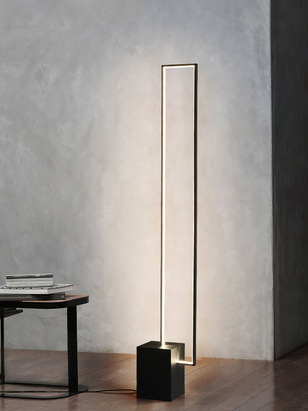 Keloza aluminium vloerlamp