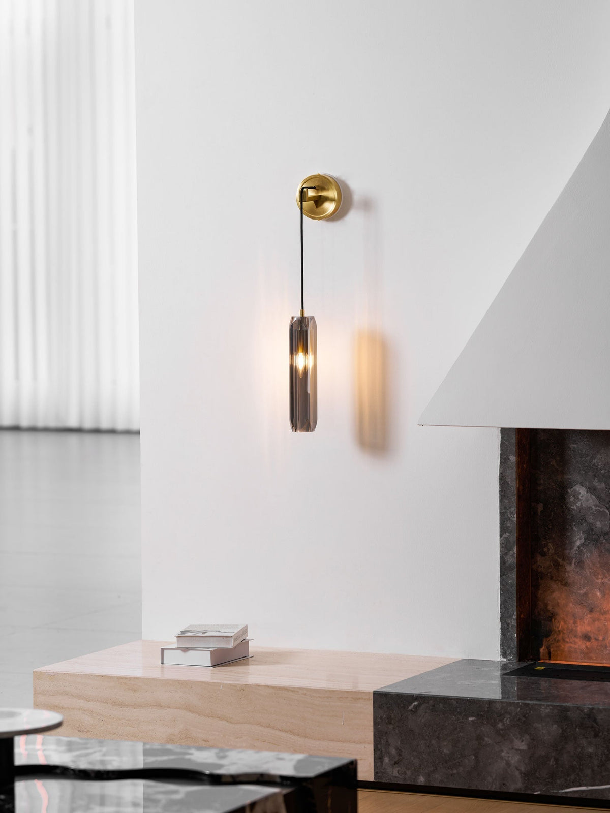 Zodorila Moderne wandlamp uit de Minimalistische Kristalserie