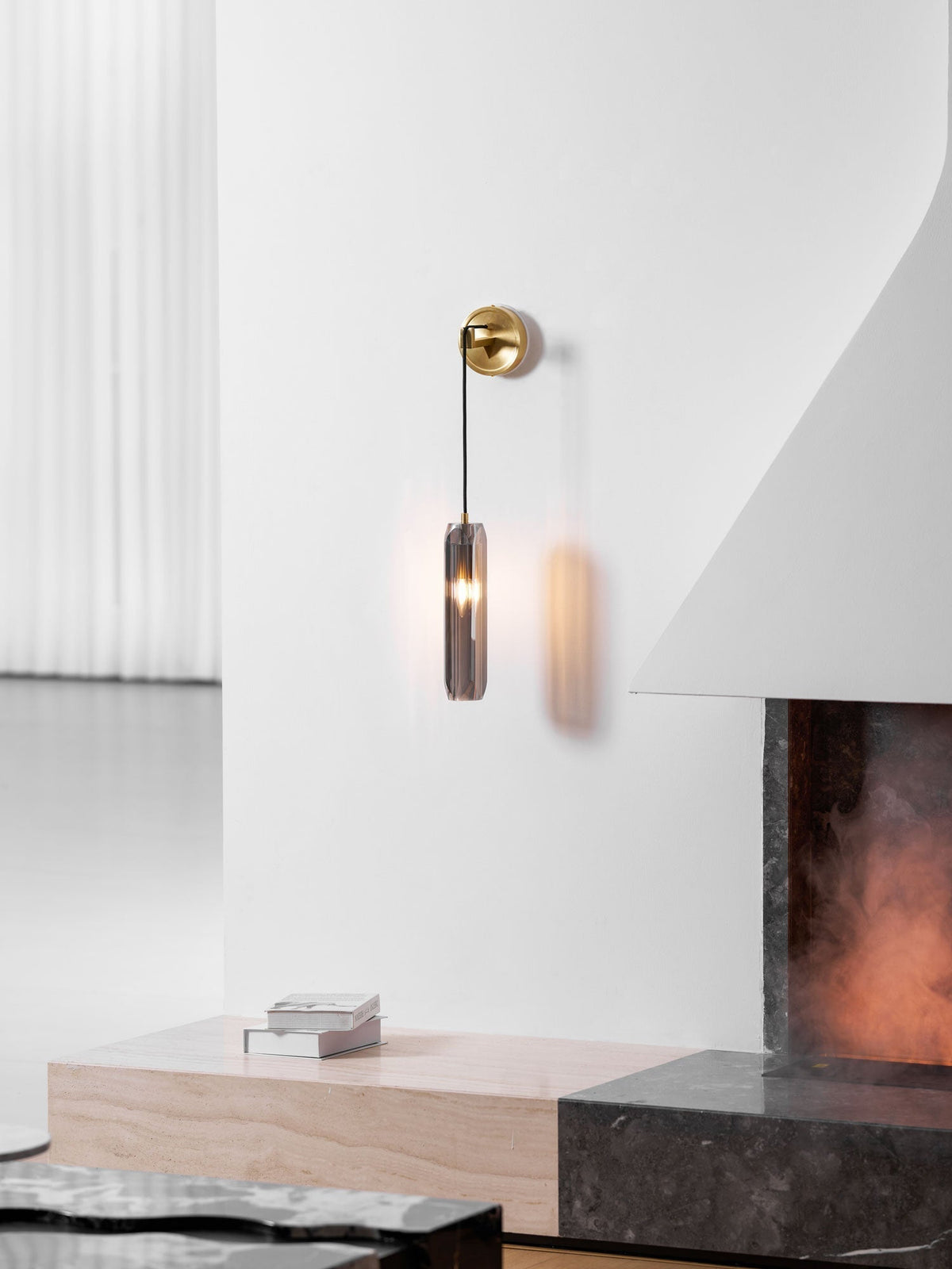 Zodorila Moderne wandlamp uit de Minimalistische Kristalserie