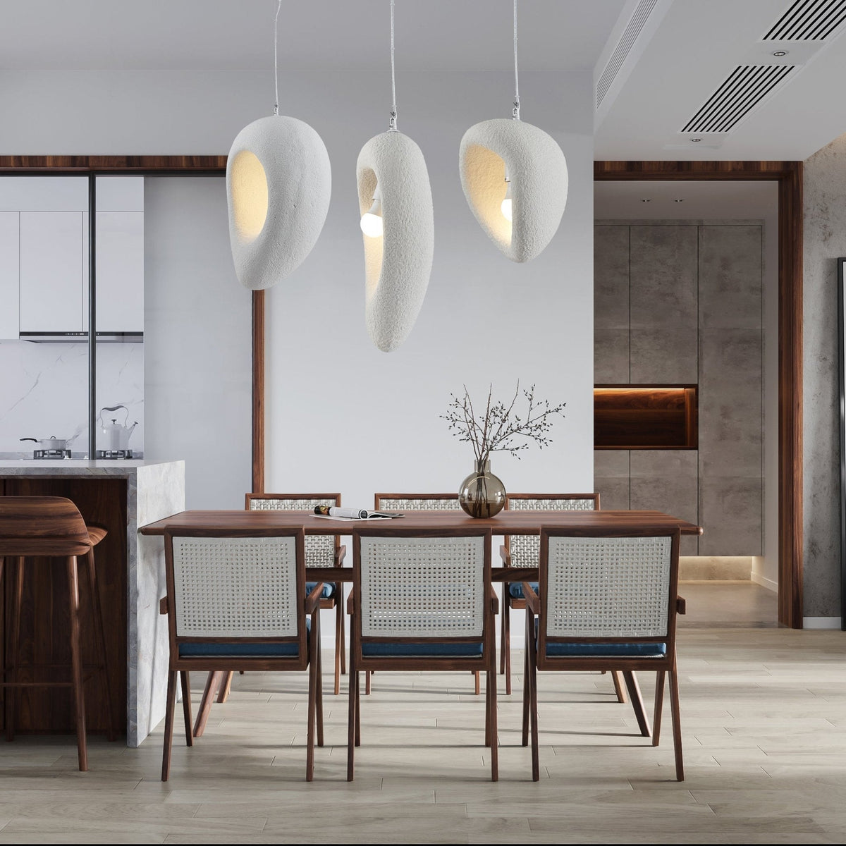 Uraeia Moderne minimalistische hanglamp Wabi-stijl