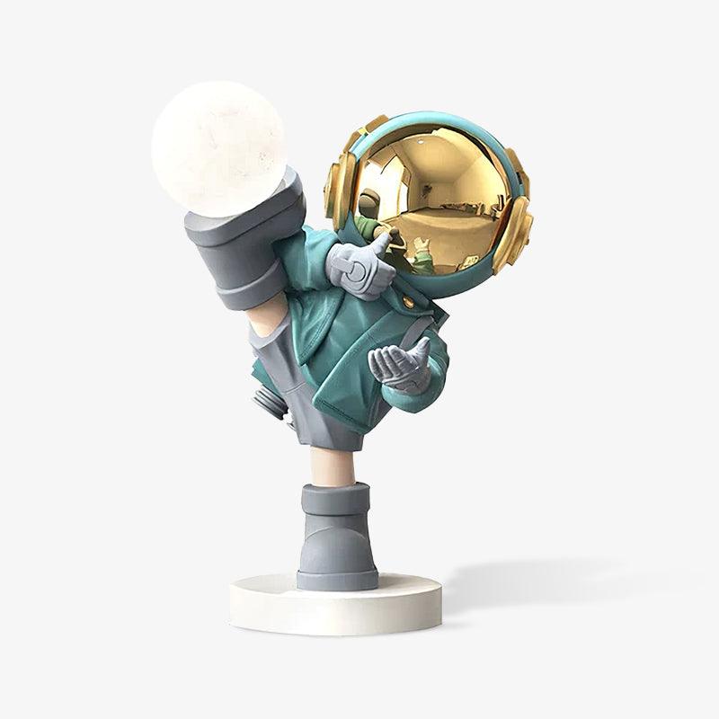 Arloril tafellamp met astronautenfiguur