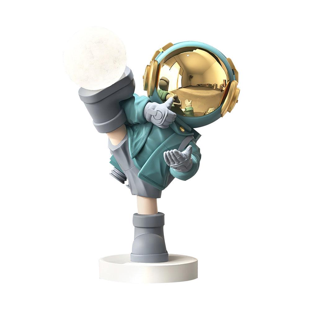 Arloril tafellamp met astronautenfiguur