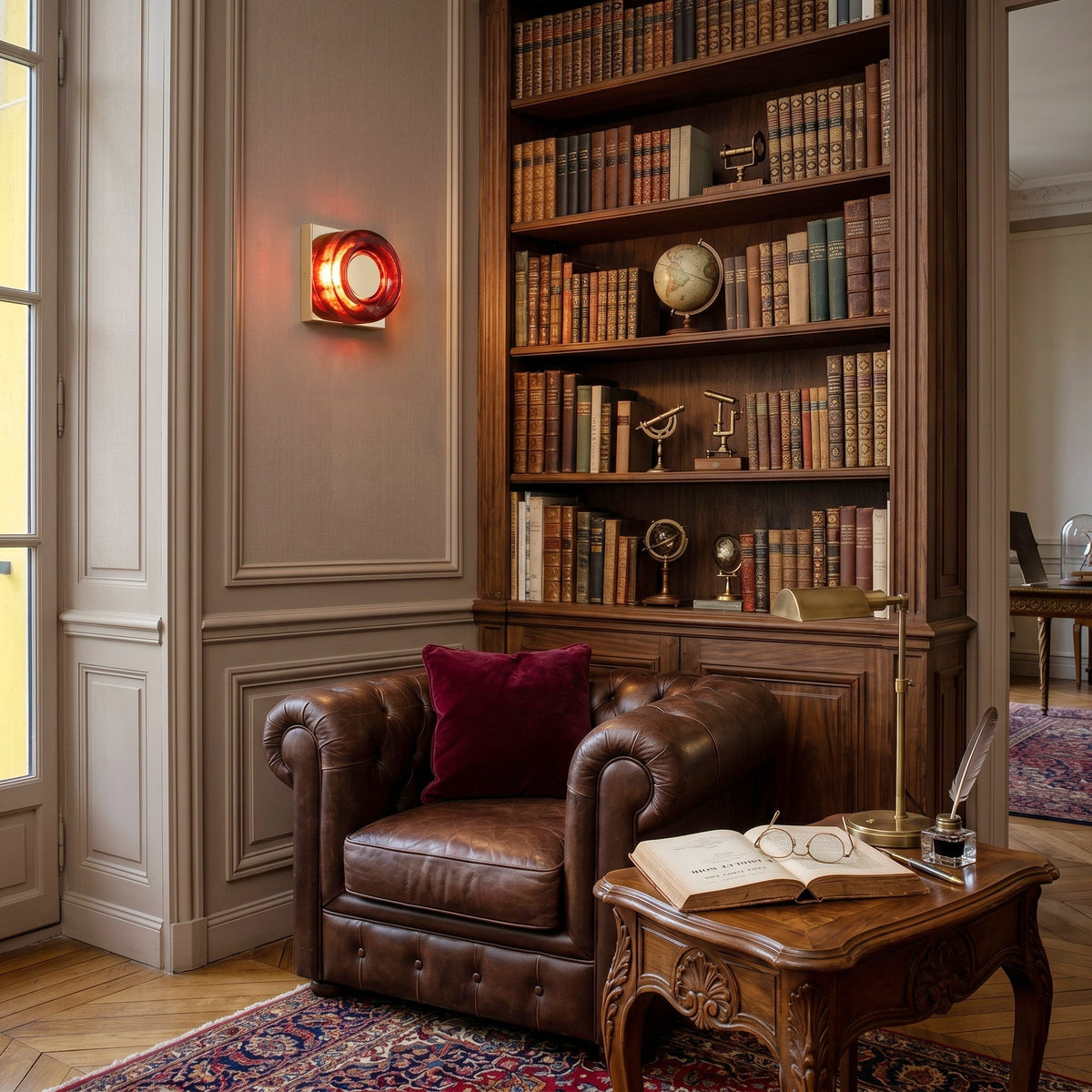 Eisner Rode wandlamp