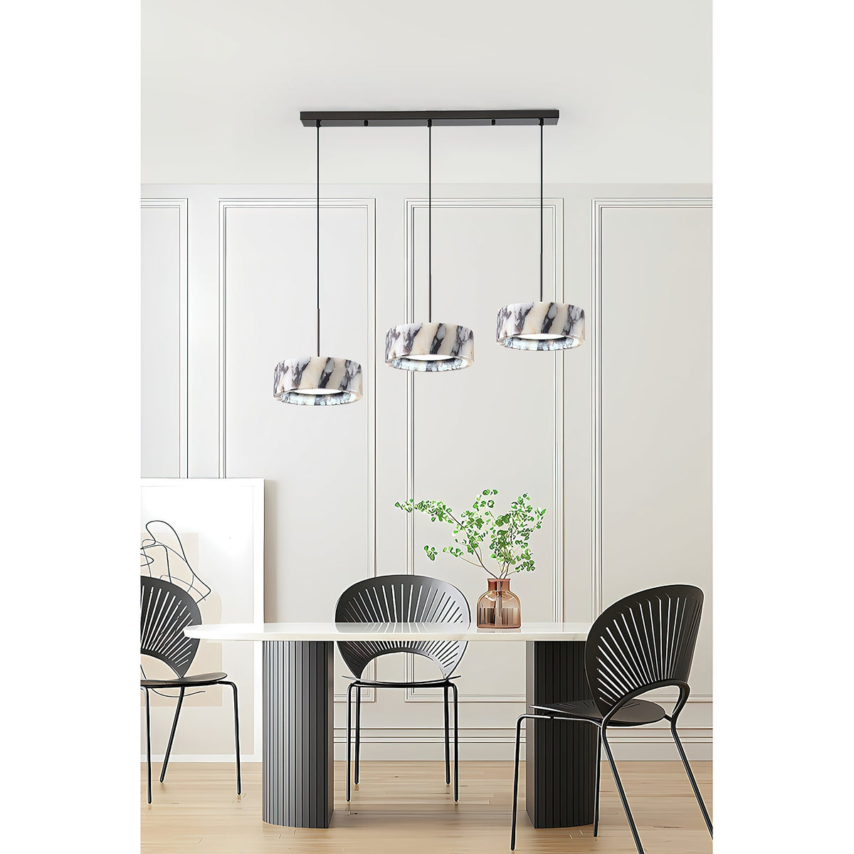 Rona marmeren hanglamp