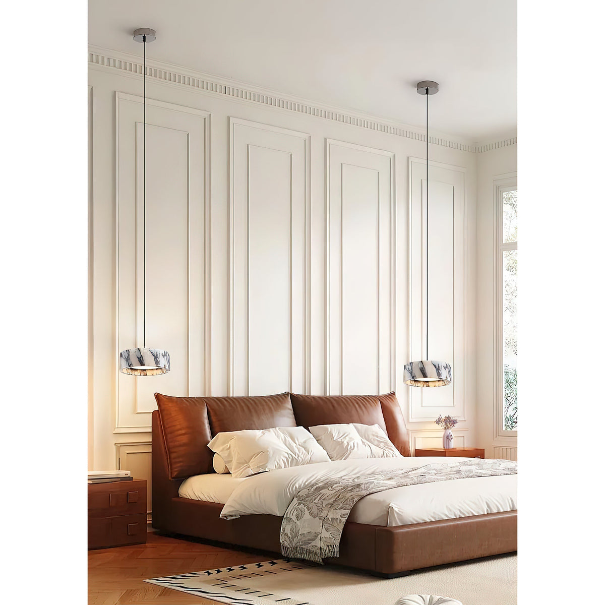 Rona marmeren hanglamp