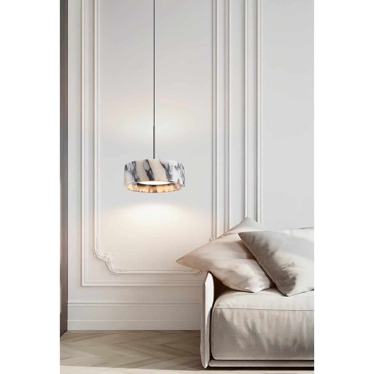 Rona marmeren hanglamp