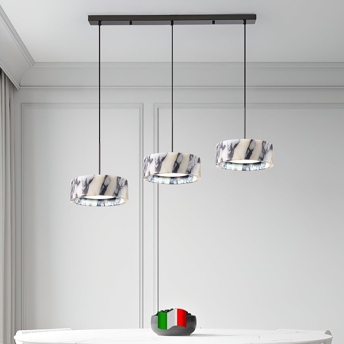 Rona marmeren hanglamp