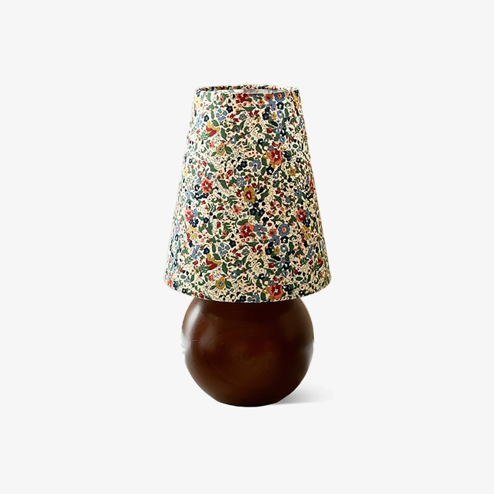 Elvivelia Vintage Houten tafellamp