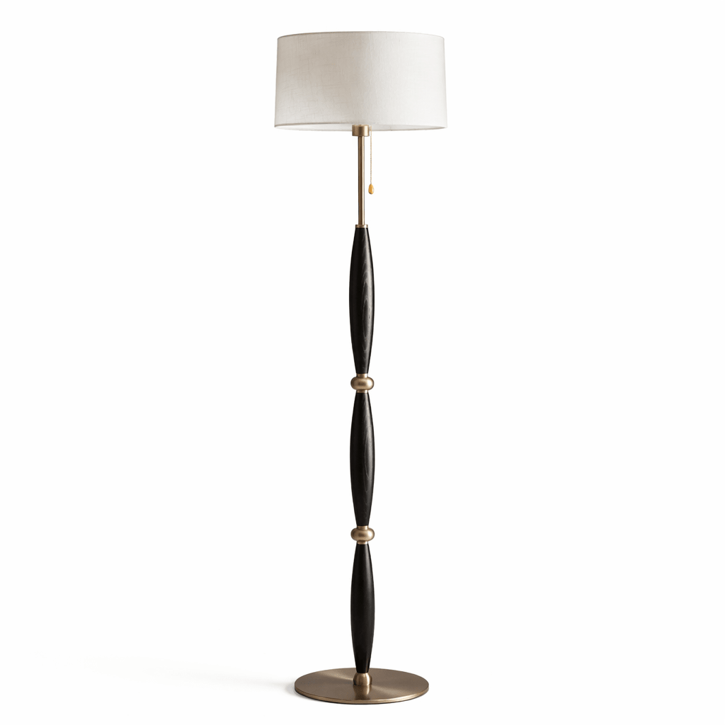 Ciralette gevormde vloerlamp