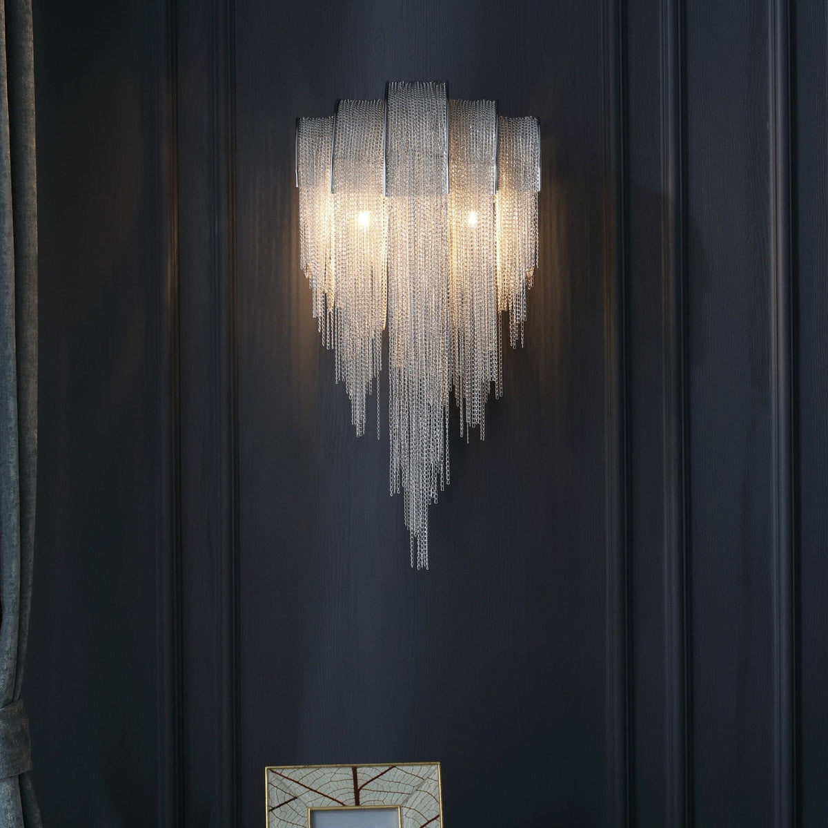 Chains Postmodern luxe Tassel wandlamp