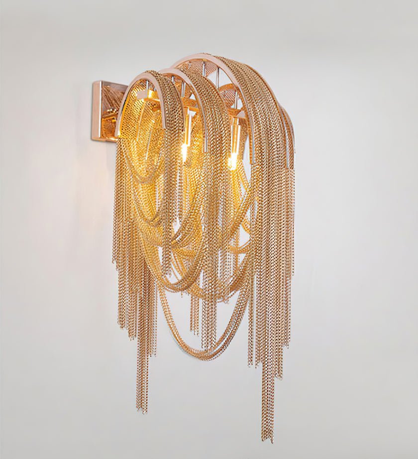Chains Postmodern luxe Tassel wandlamp