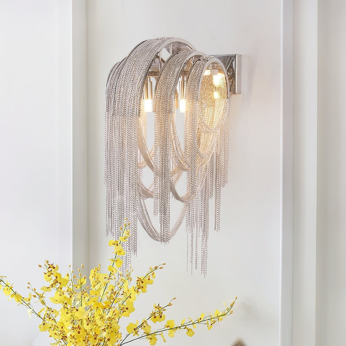 Chains Postmodern luxe Tassel wandlamp