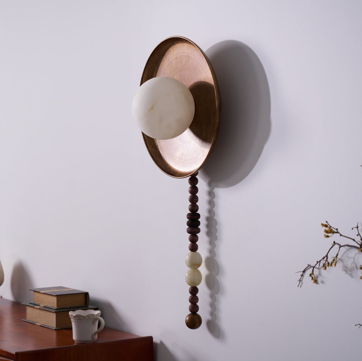 Siroxen Premium Noordse kunst marmer wandlamp