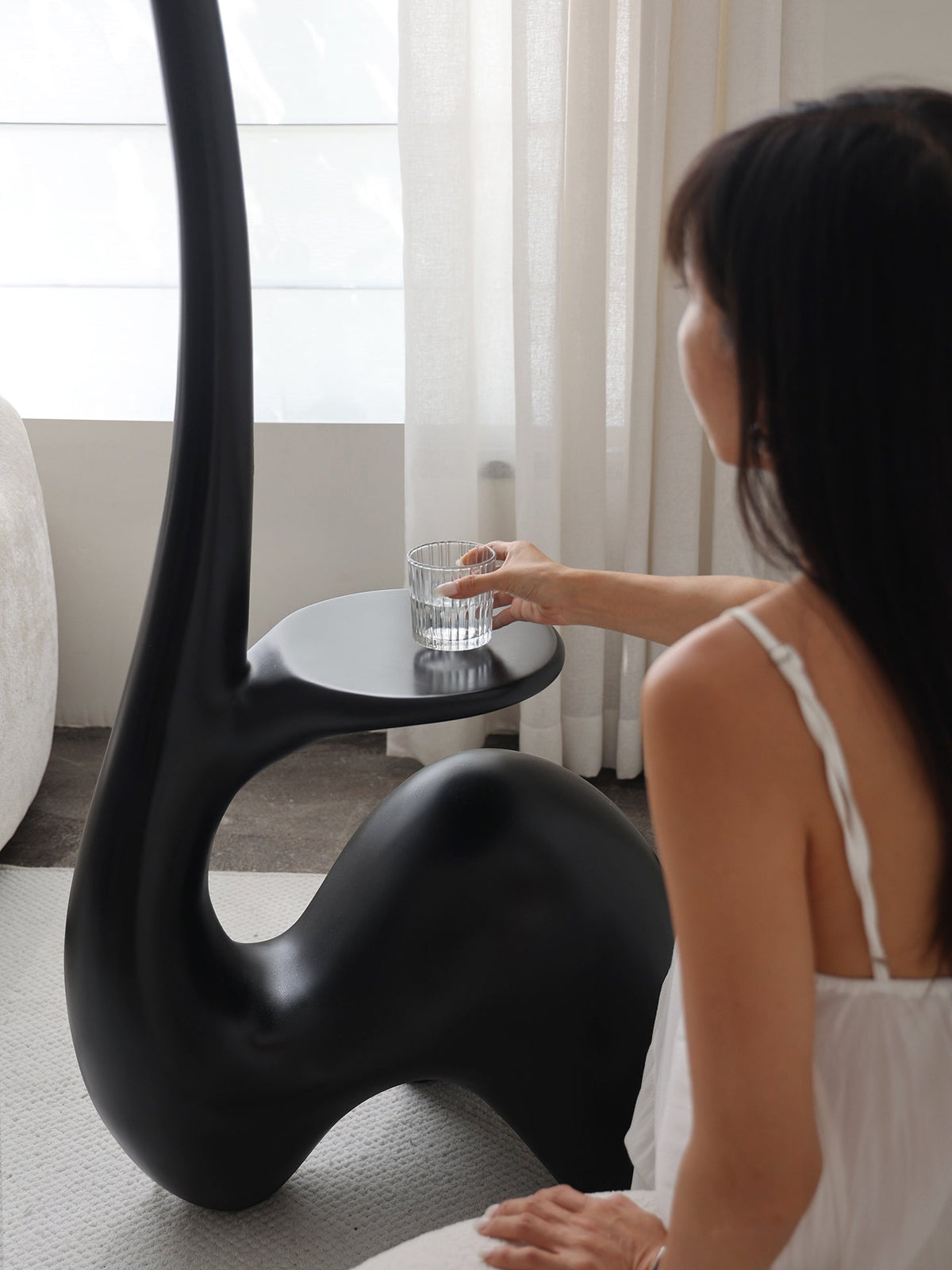 Lurk sculpturale vloerlamp
