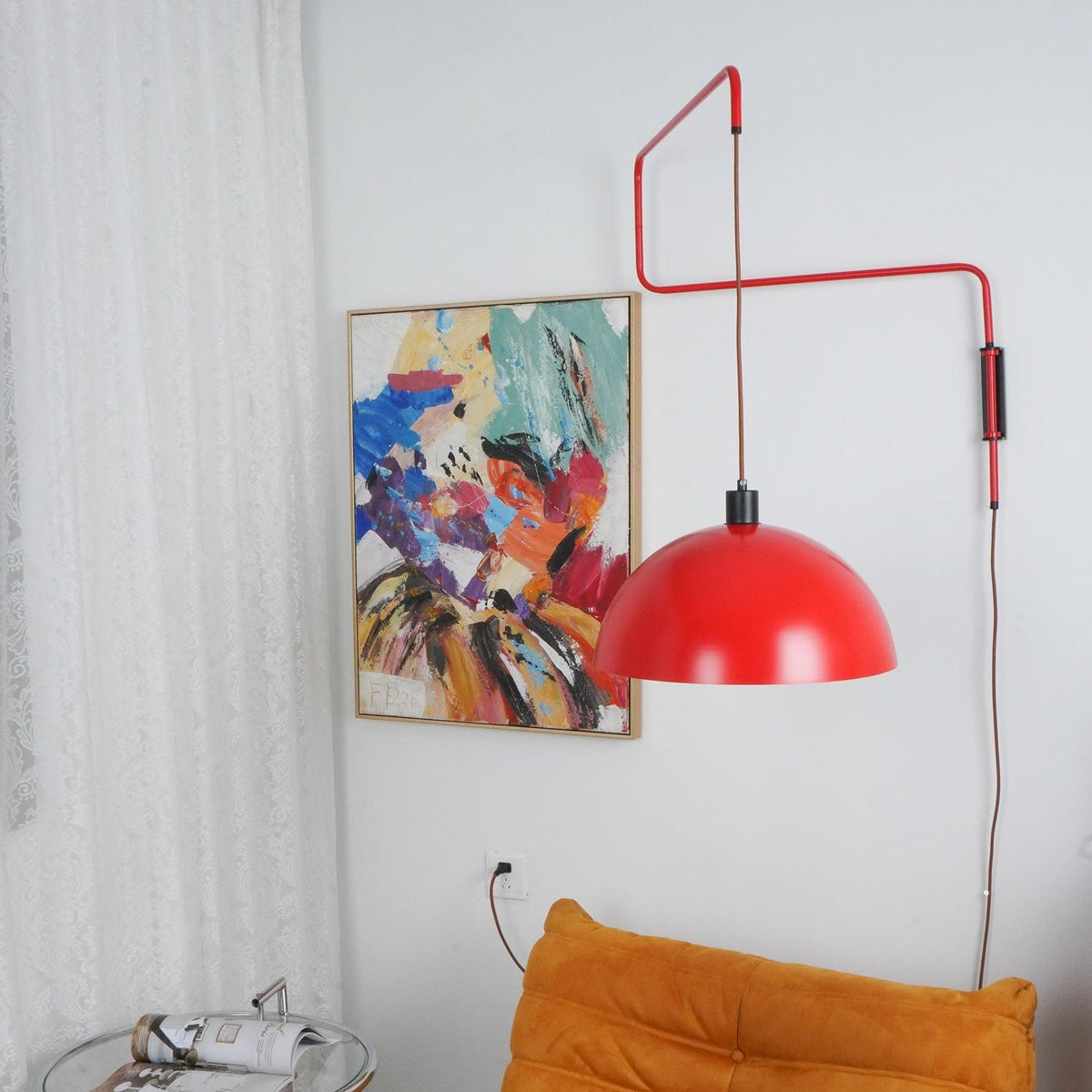 Zola Aetheic Industriële wandlamp