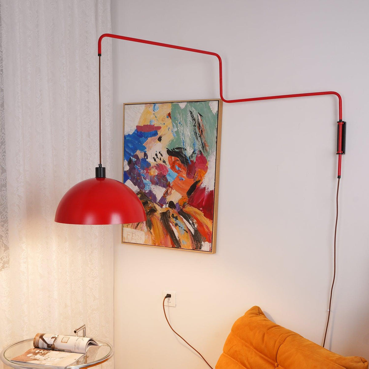 Zola Aetheic Industriële wandlamp