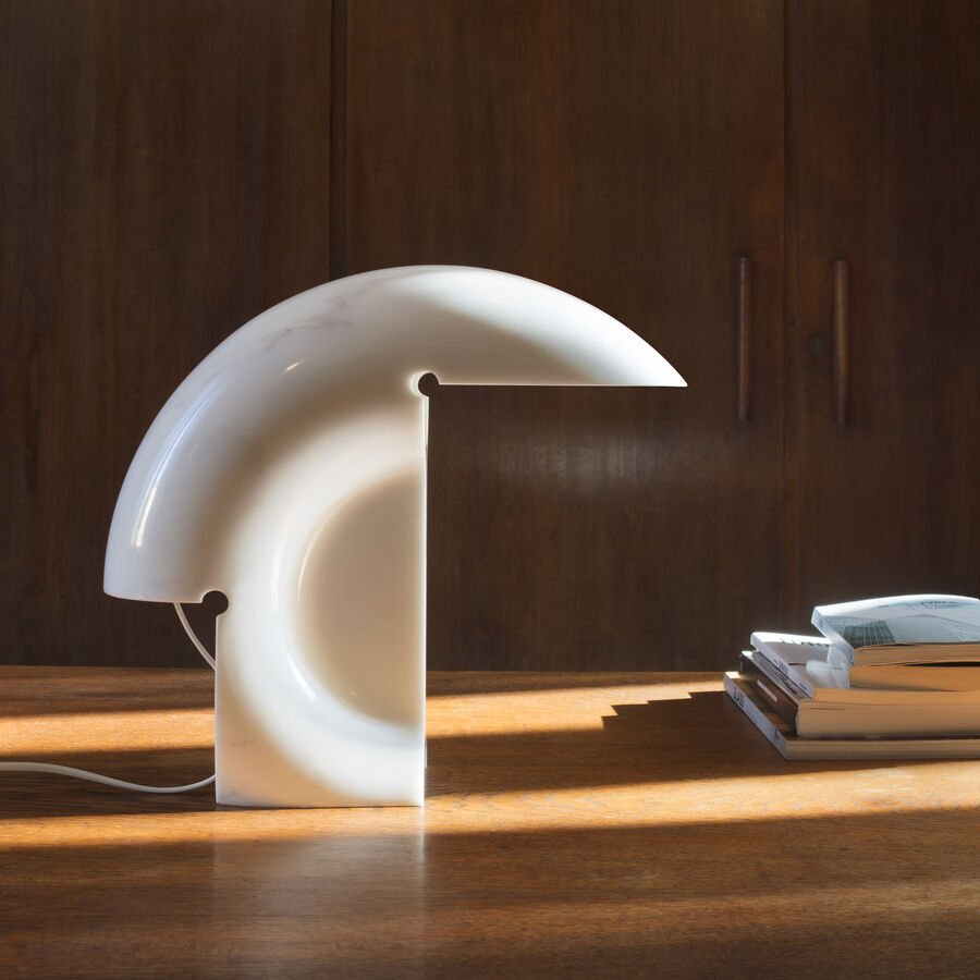 Emmy Moderne tafellamp van marmer