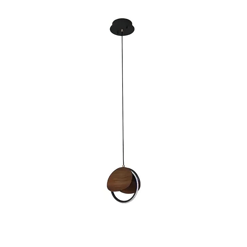 Avvelen Geometrische hanglamp van Hout