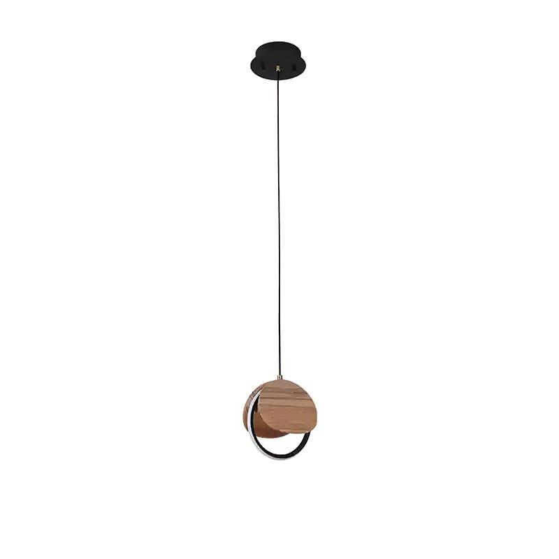 Avvelen Geometrische hanglamp van Hout