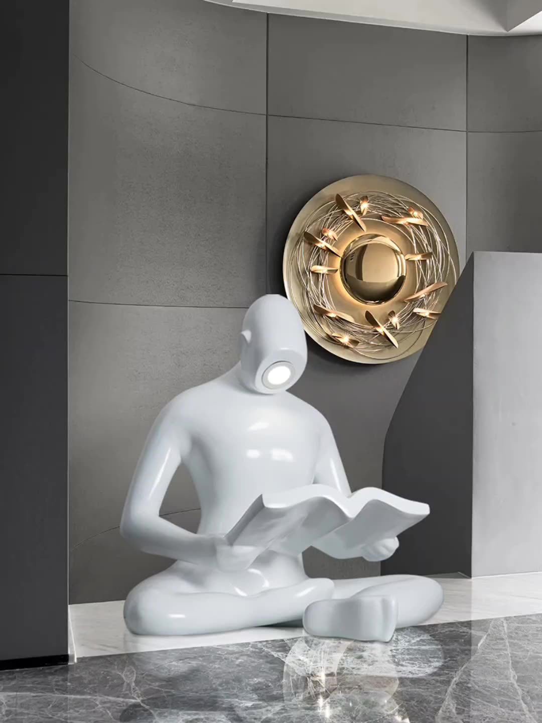 Terielia Reader Sculpture tafellamp