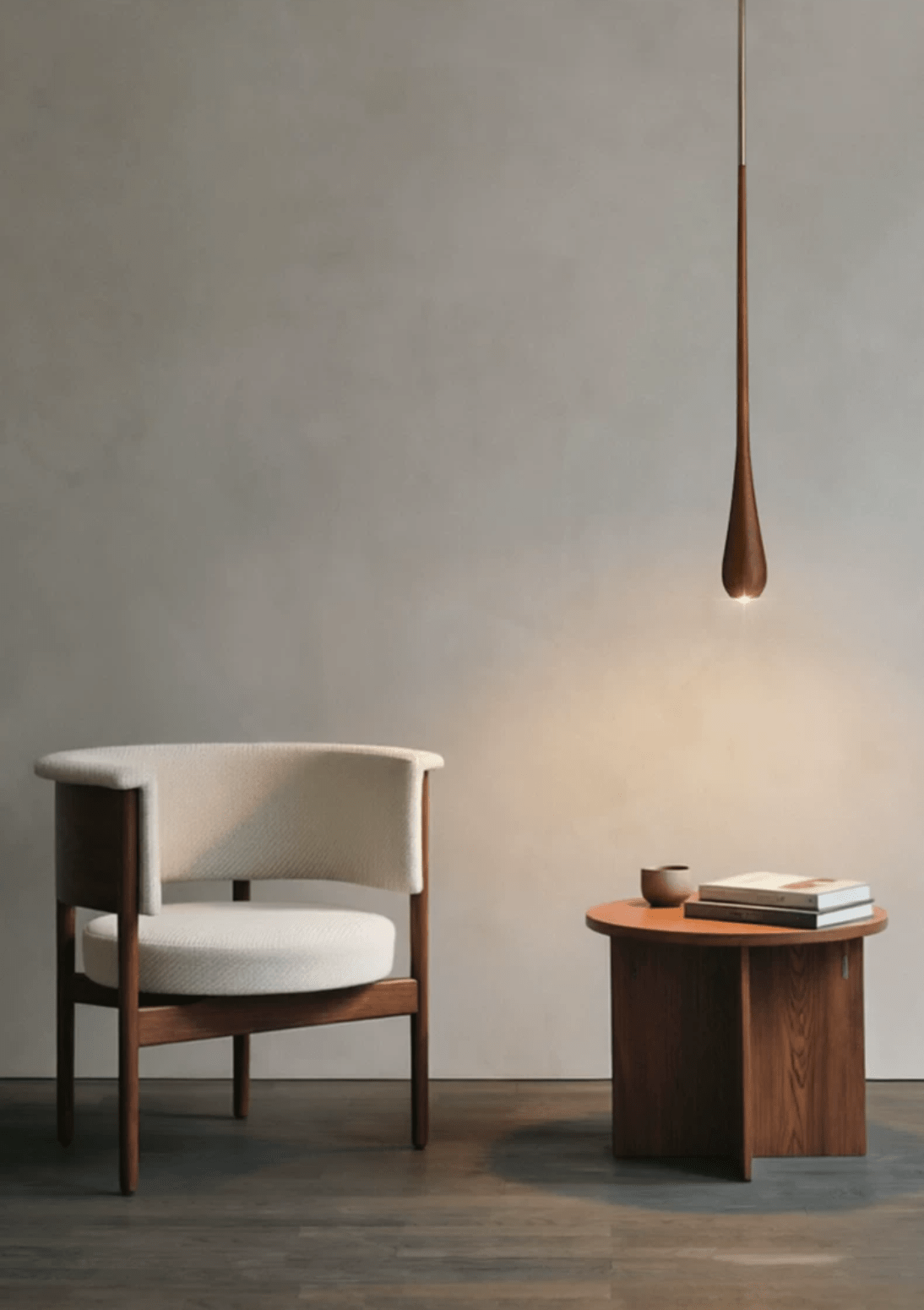 Sylvaelle traanvormige hanglamp