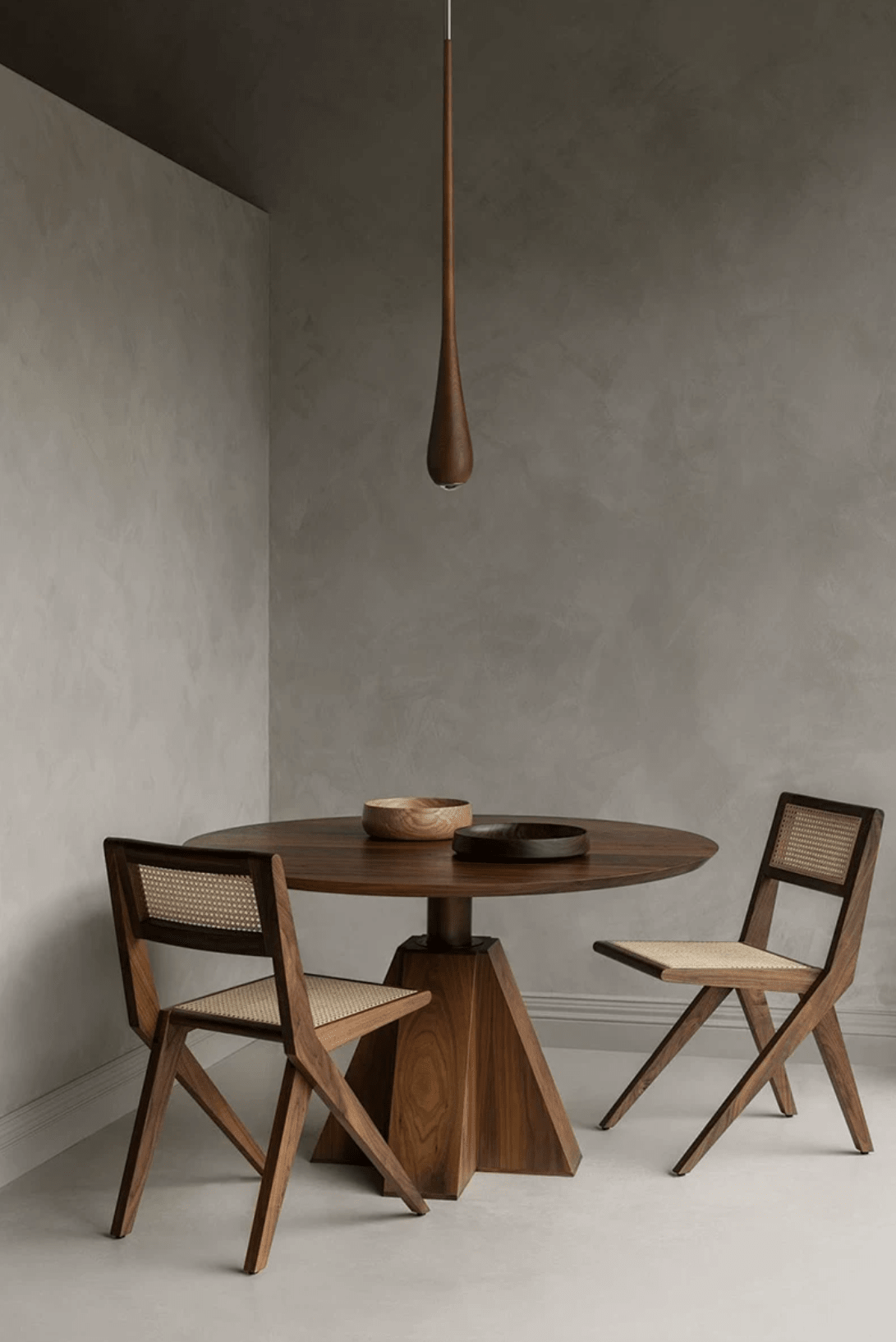 Sylvaelle traanvormige hanglamp