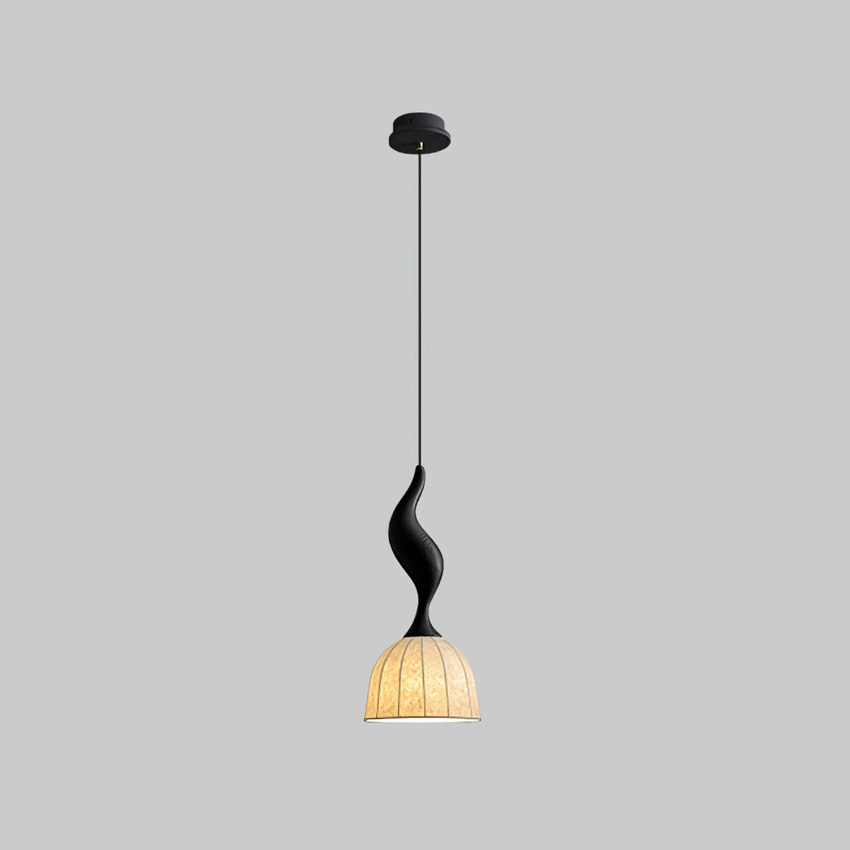 Colire Creativiteit Twisted Hout hanglamp
