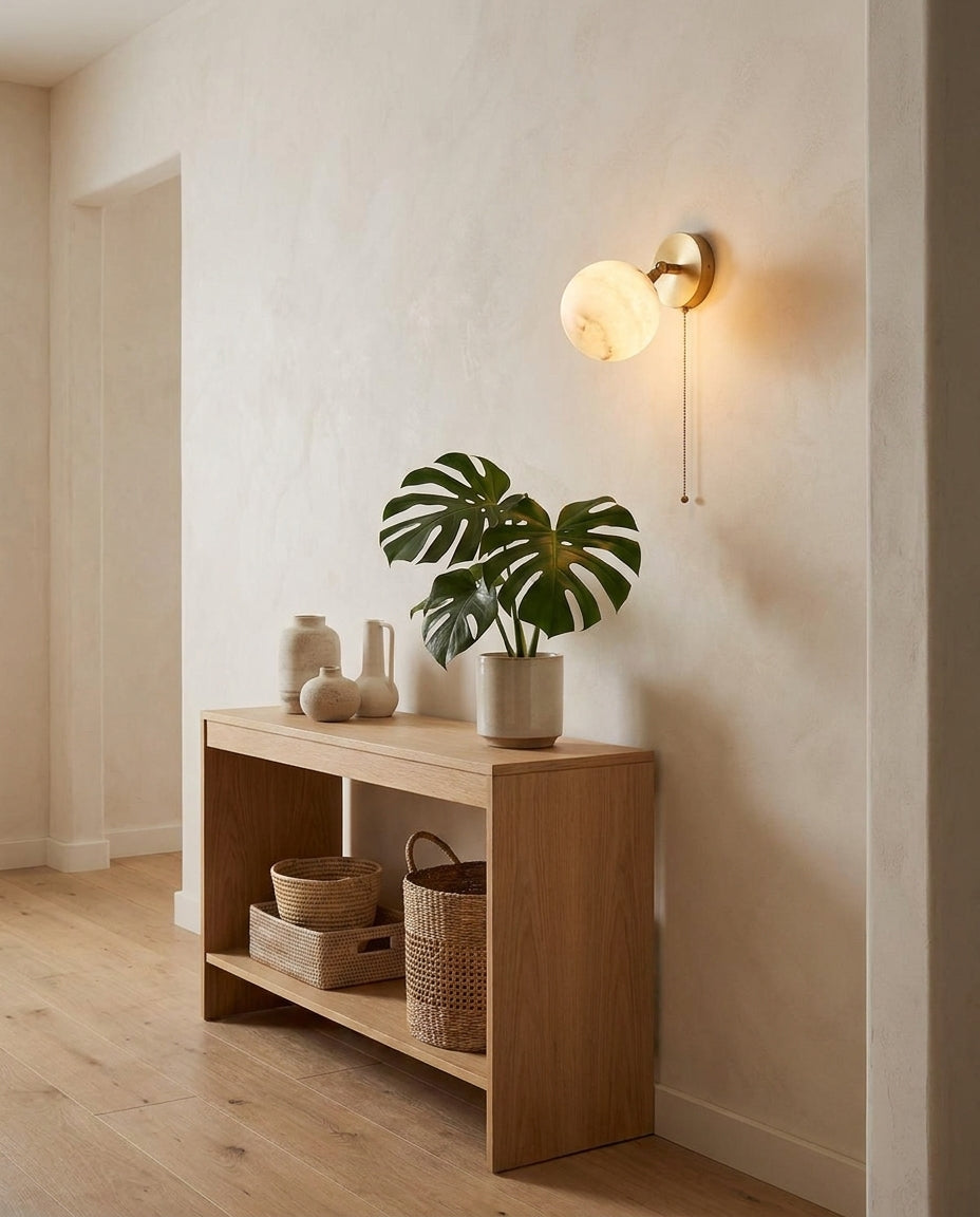Grafthill Albasten wandlamp