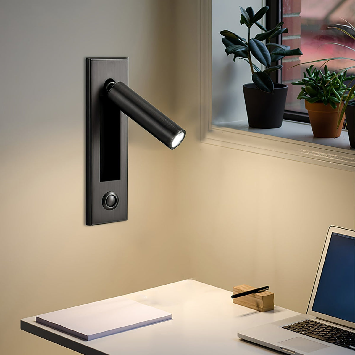 Velerelia ingebouwde wandlamp met stekker