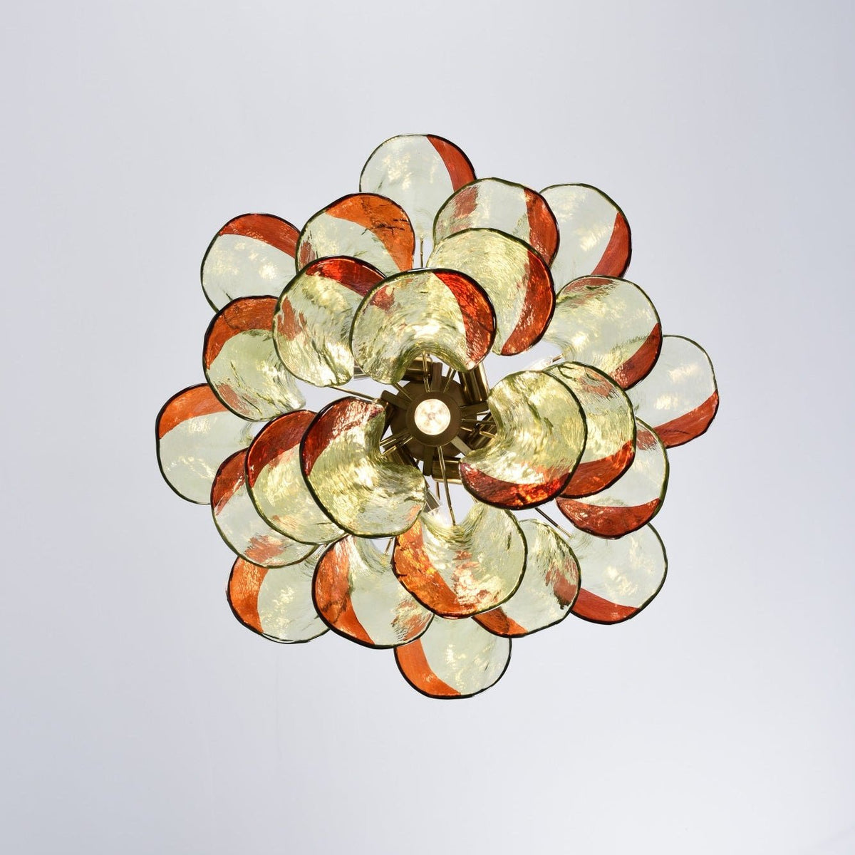 Celoraria Kroonluchter Murano-glas Bloemblaadjes Elegante