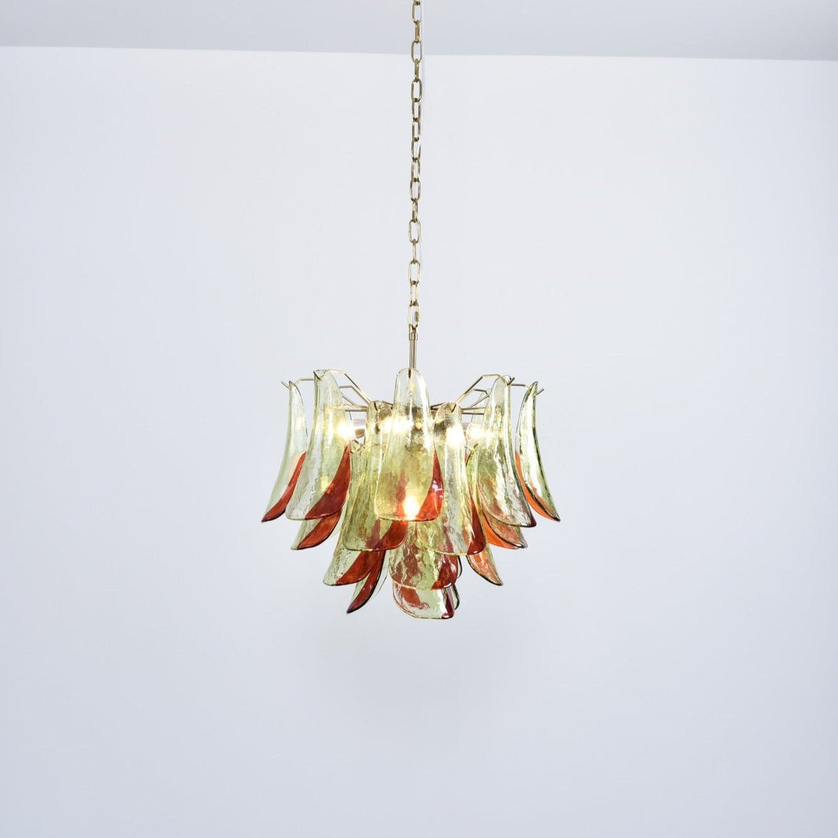 Celoraria Kroonluchter Murano-glas Bloemblaadjes Elegante