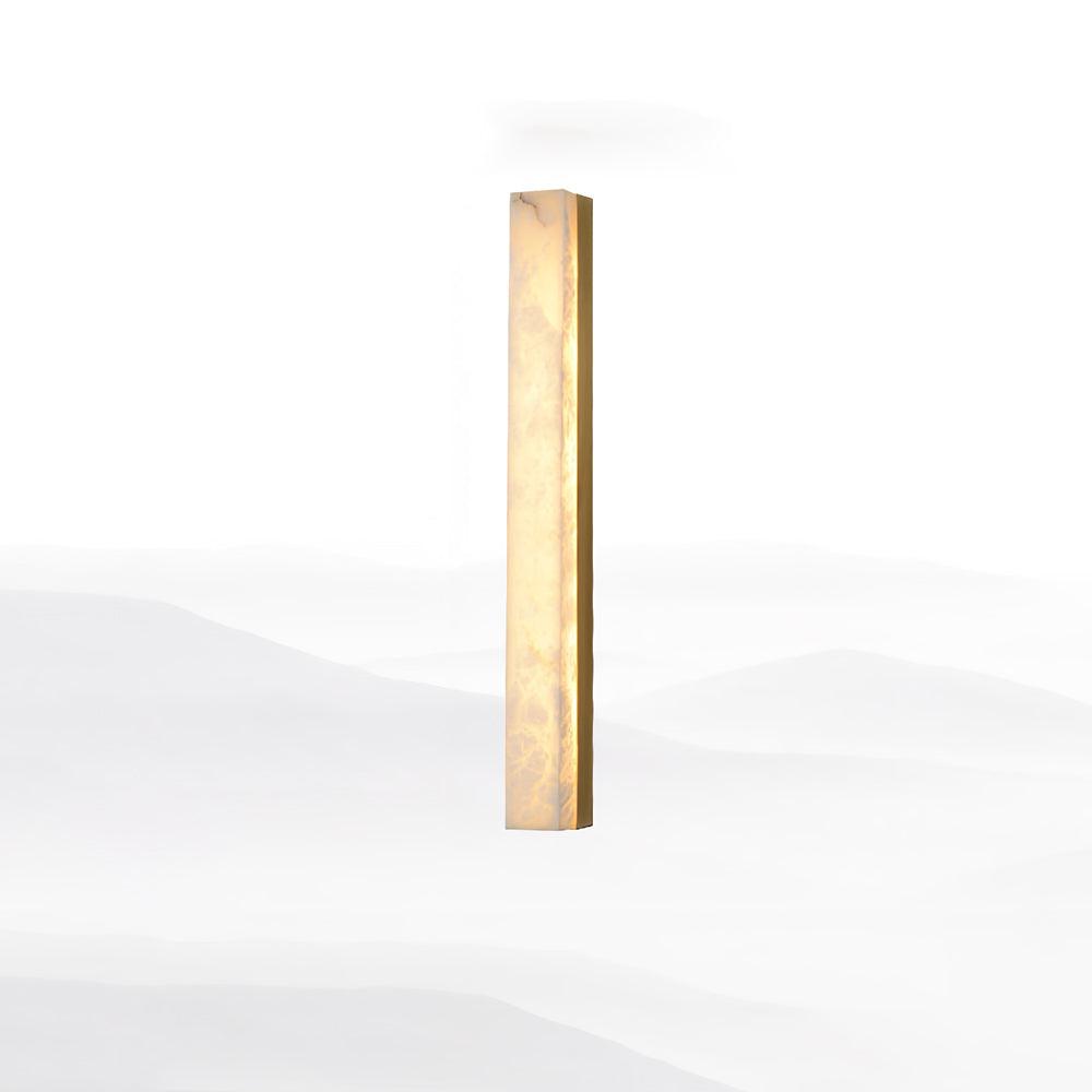 Nivivette Pillar albasten wandlamp