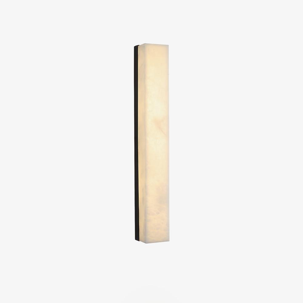 Nivearia Minimalistische wandlamp van albast rechthoekig