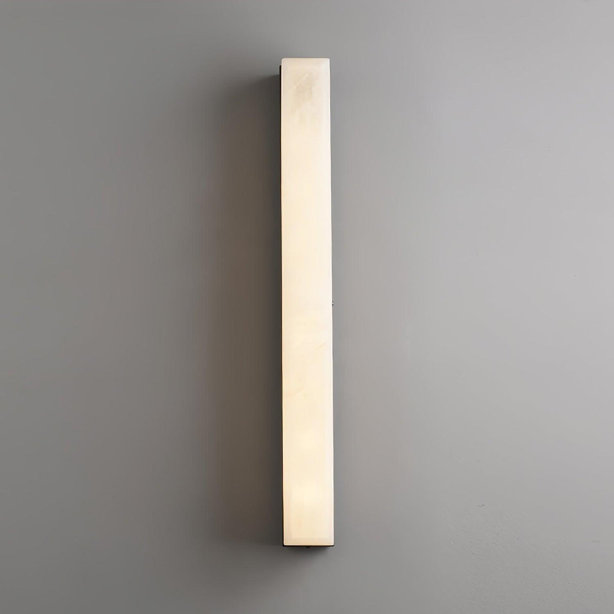 Nivearia Minimalistische wandlamp van albast rechthoekig