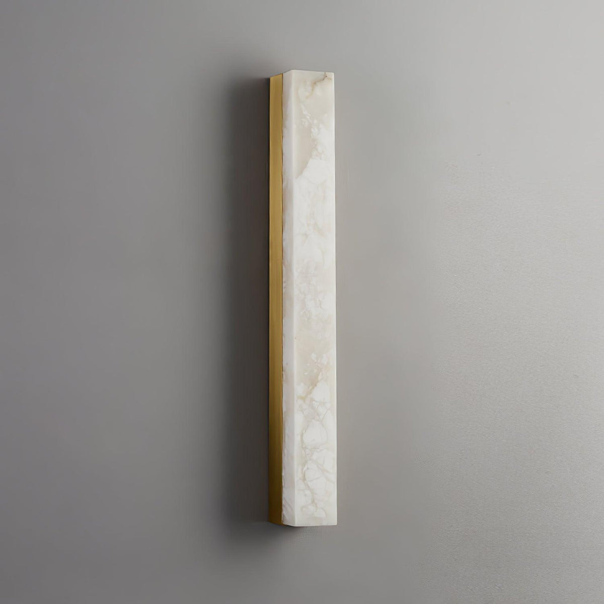 Nivearia Minimalistische wandlamp van albast rechthoekig