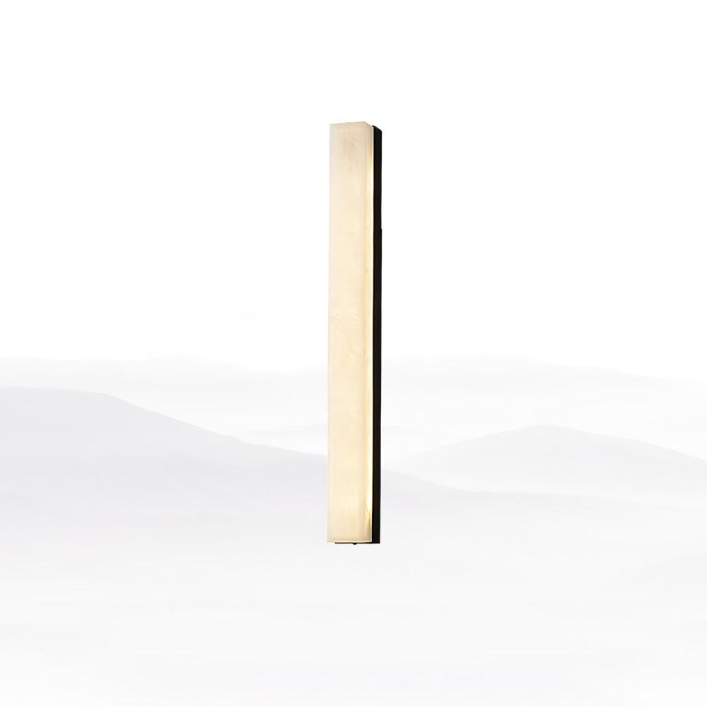 Nivearia Minimalistische wandlamp van albast rechthoekig