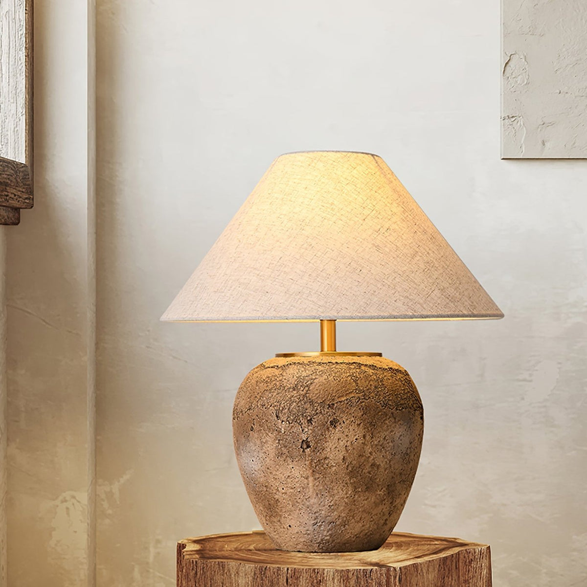 Terrava Rustic Keramische tafellamp