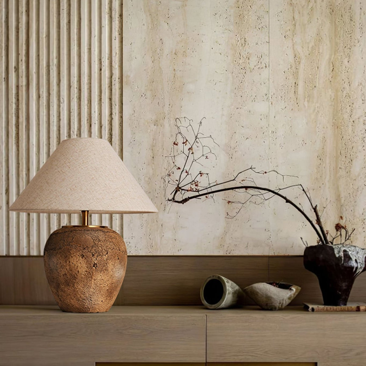 Terrava Rustic Keramische tafellamp
