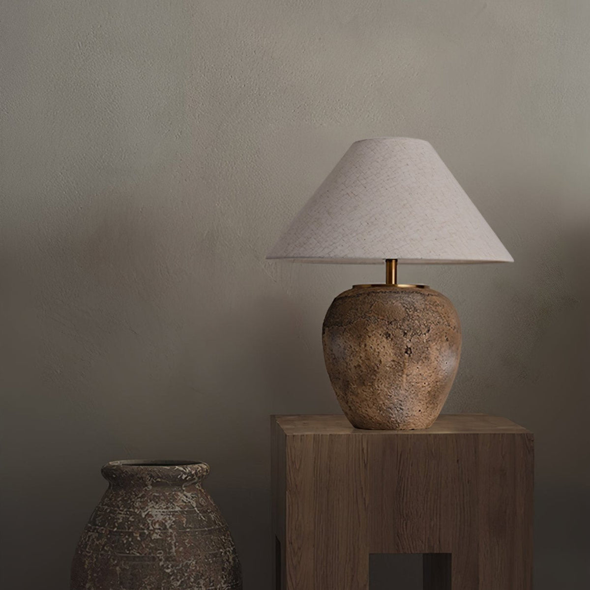 Terrava Rustic Keramische tafellamp
