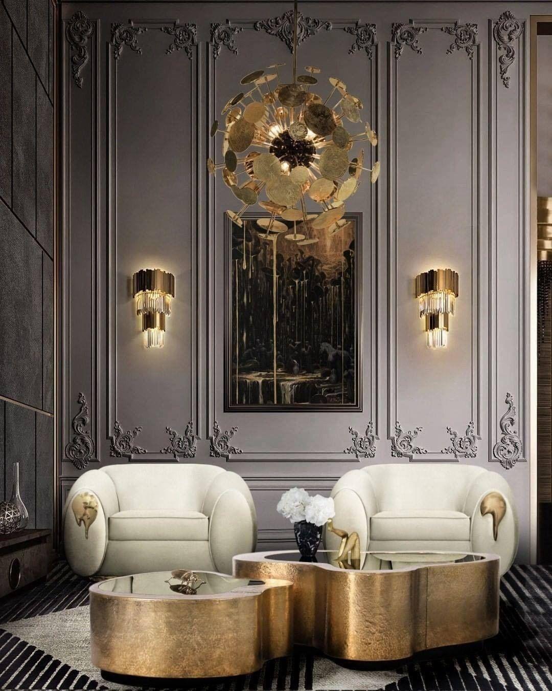 Vevyniel Postmodern luxe Empire Kristal wandlamp