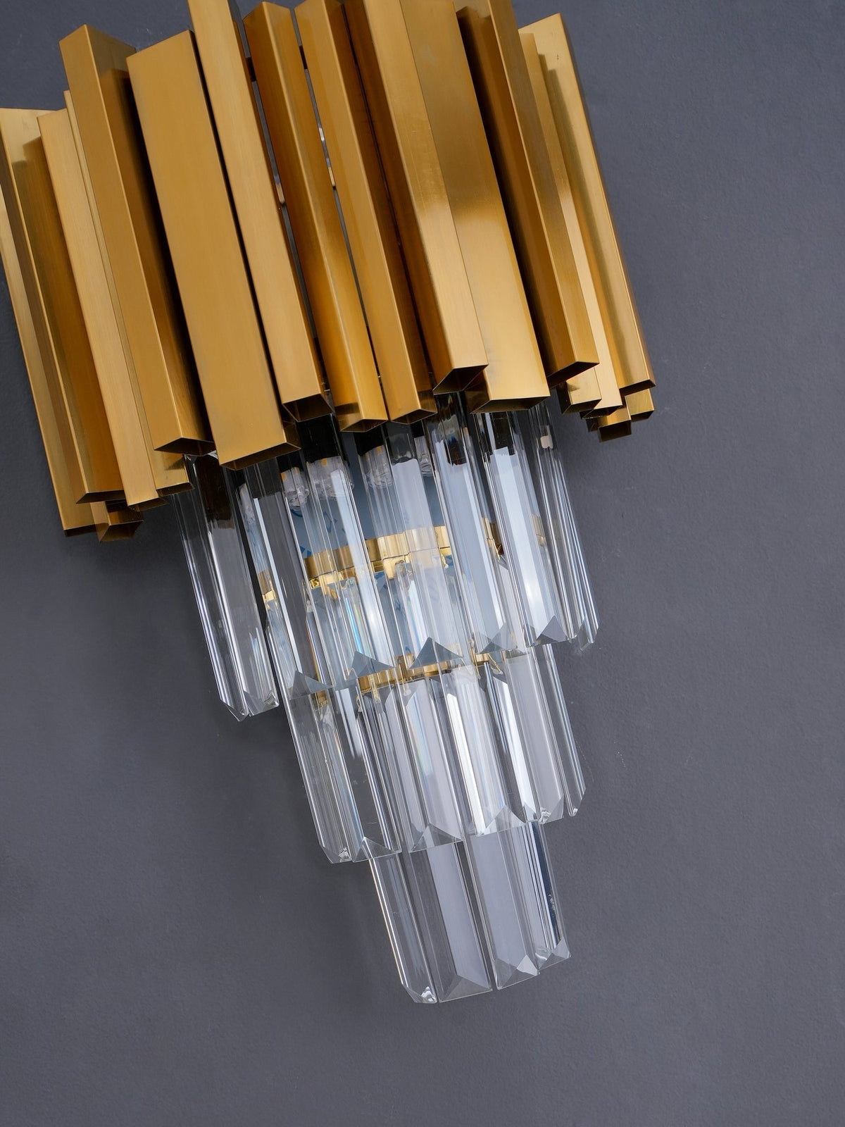 Vevyniel Postmodern luxe Empire Kristal wandlamp