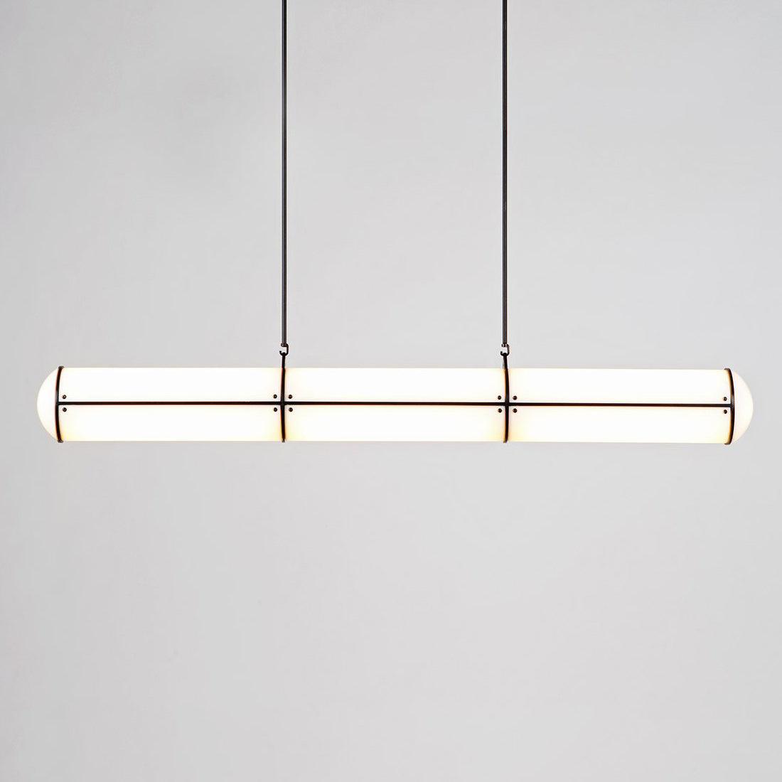 Rivenette hanglamp cilindrisch eindeloos voor eetkamer