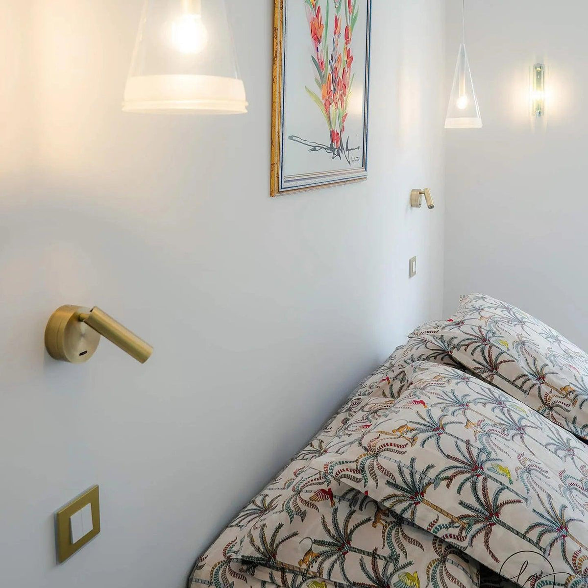 Cox Art Premium Lees LED Slaapkamer wandlamp