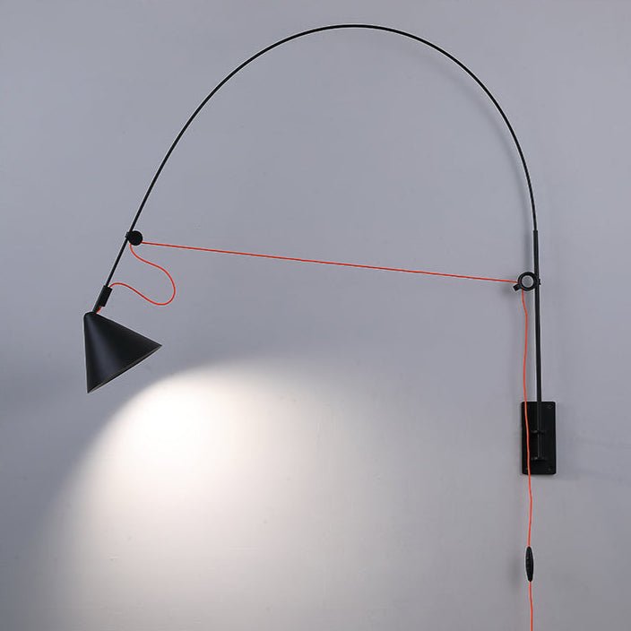 Noraette wandlamp Arc Conus Minimalistisch