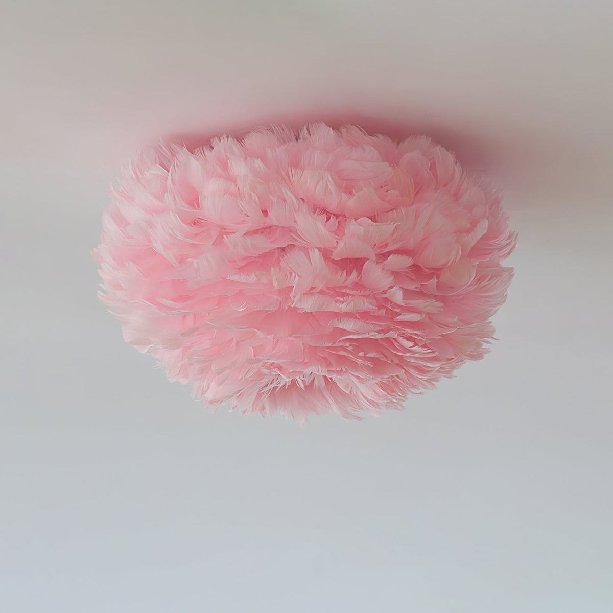 Zalore Premium Noordse kunst plafondlamp met veren
