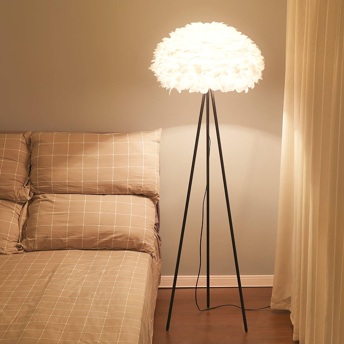 Ivthaar Organic Feather vloerlamp
